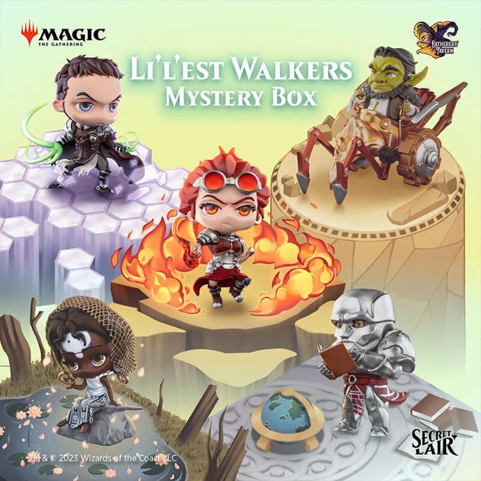ダレッティ Li'l'est Walkers Mistery Figures GT - Secret Lair Li'l'est Walkers Mystery Boxes (5 Pack) | Animart